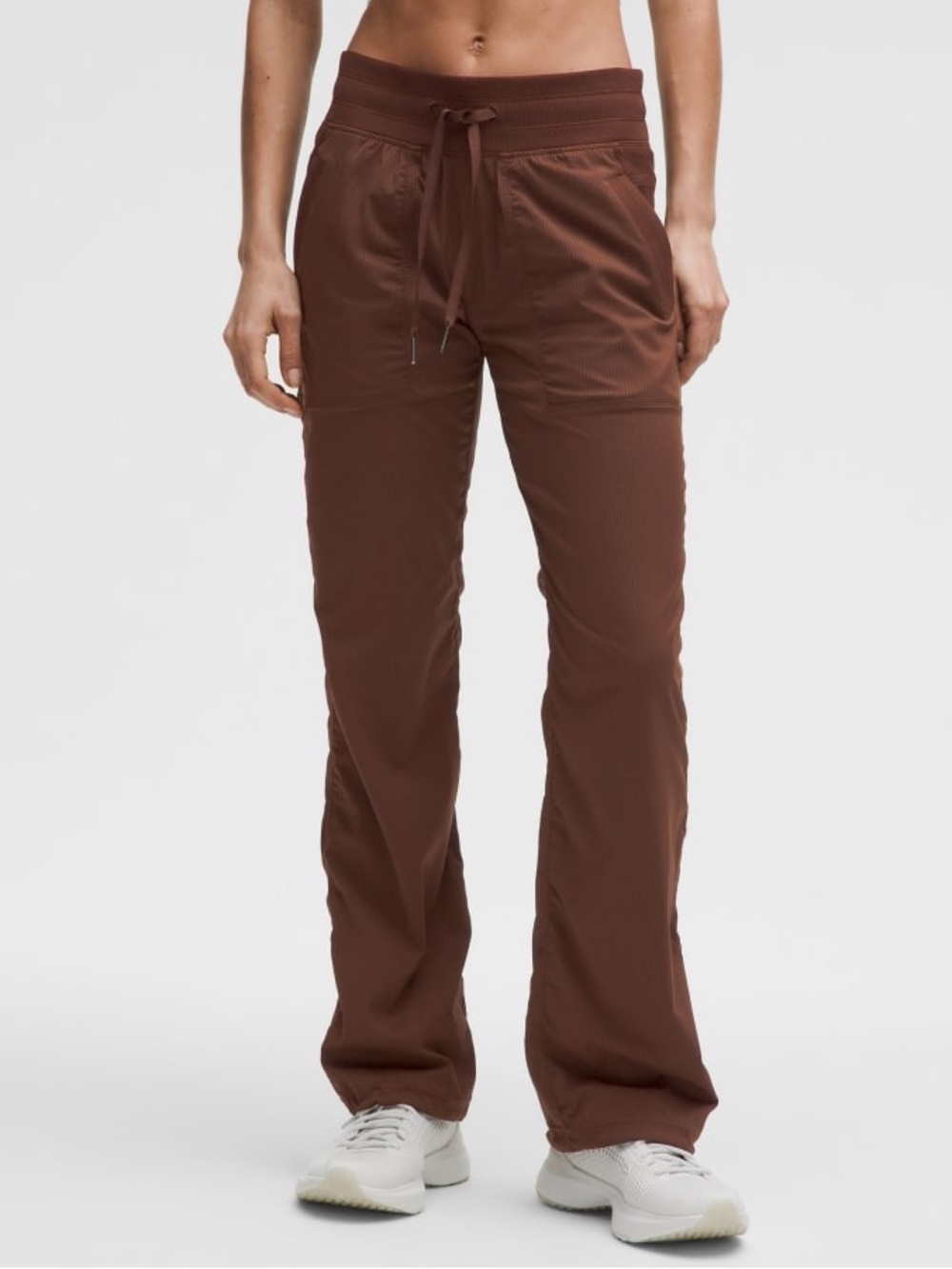 Dance Studio Mid-Rise Pant Short Lava Cake Color Size 10
